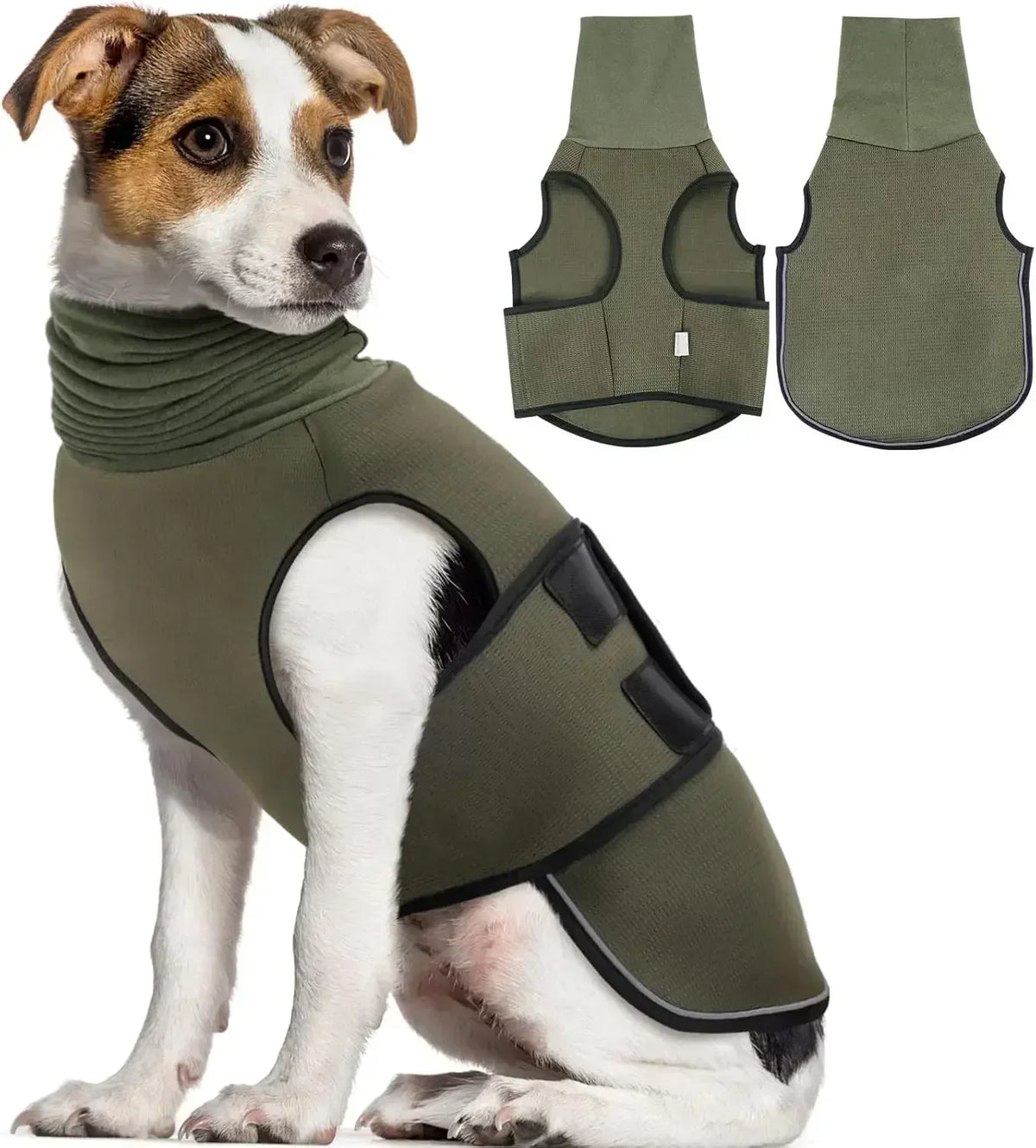 Chaqueta Antiansiedad con Capucha para Perros