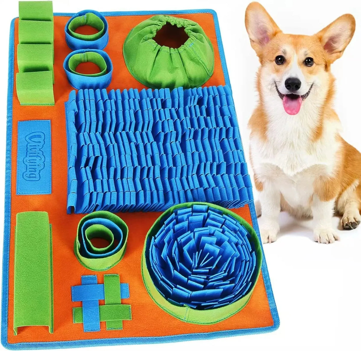 Alfombra Olfativa Antiansiedad para Perros
