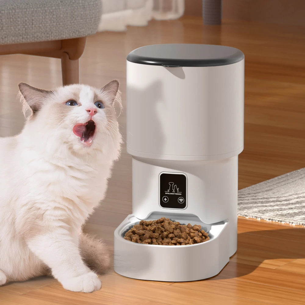Comedero Automático WiFi para Perros con Control Remoto