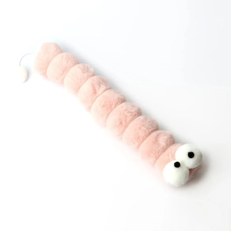 Peluche con Catnip Forma Oruga para Gatos