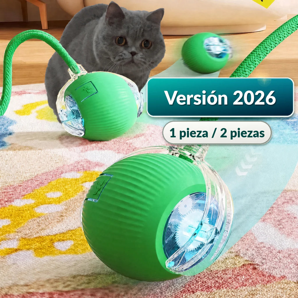Pelota Interactiva Automática Recargable para Gatos