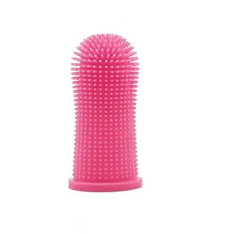 Kit de Cepillos de Dedo de Silicona para Perros y Gatos