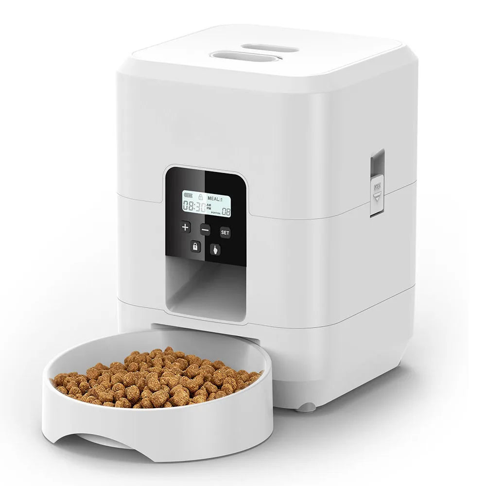 Comedero Automático Programable con Temporizador para Perros y Gatos