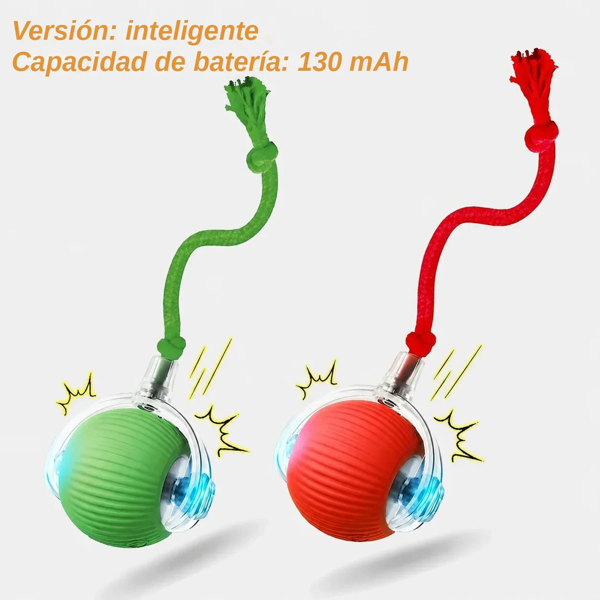 Pelota Interactiva Automática Recargable para Gatos