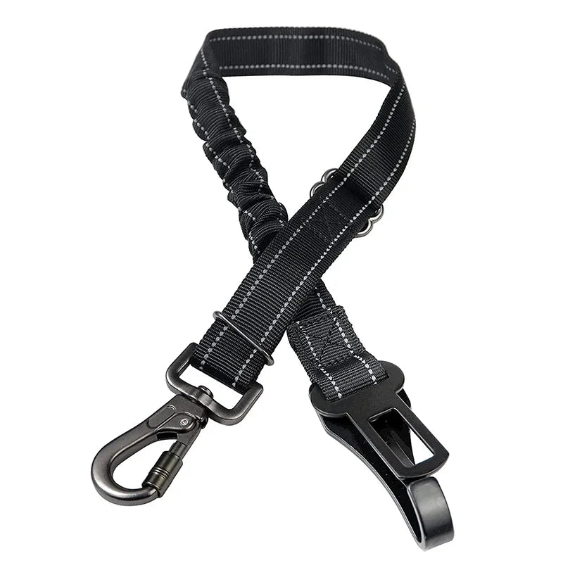 Cinturón de Seguridad para Coche Ajustable Reflectante para Perros