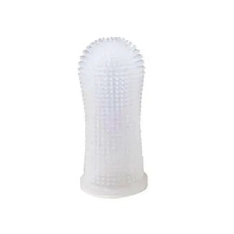 Kit de Cepillos de Dedo de Silicona para Perros y Gatos