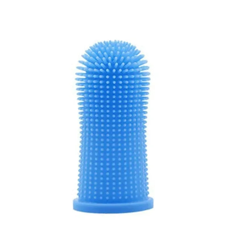 Kit de Cepillos de Dedo de Silicona para Perros y Gatos