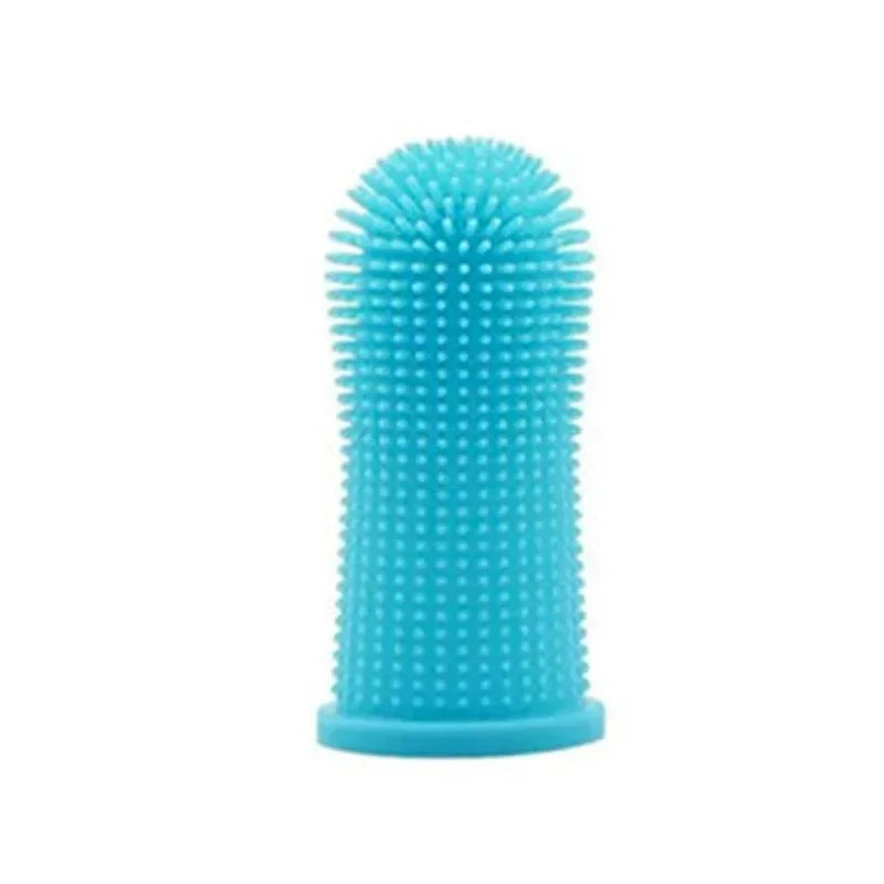 Kit de Cepillos de Dedo de Silicona para Perros y Gatos