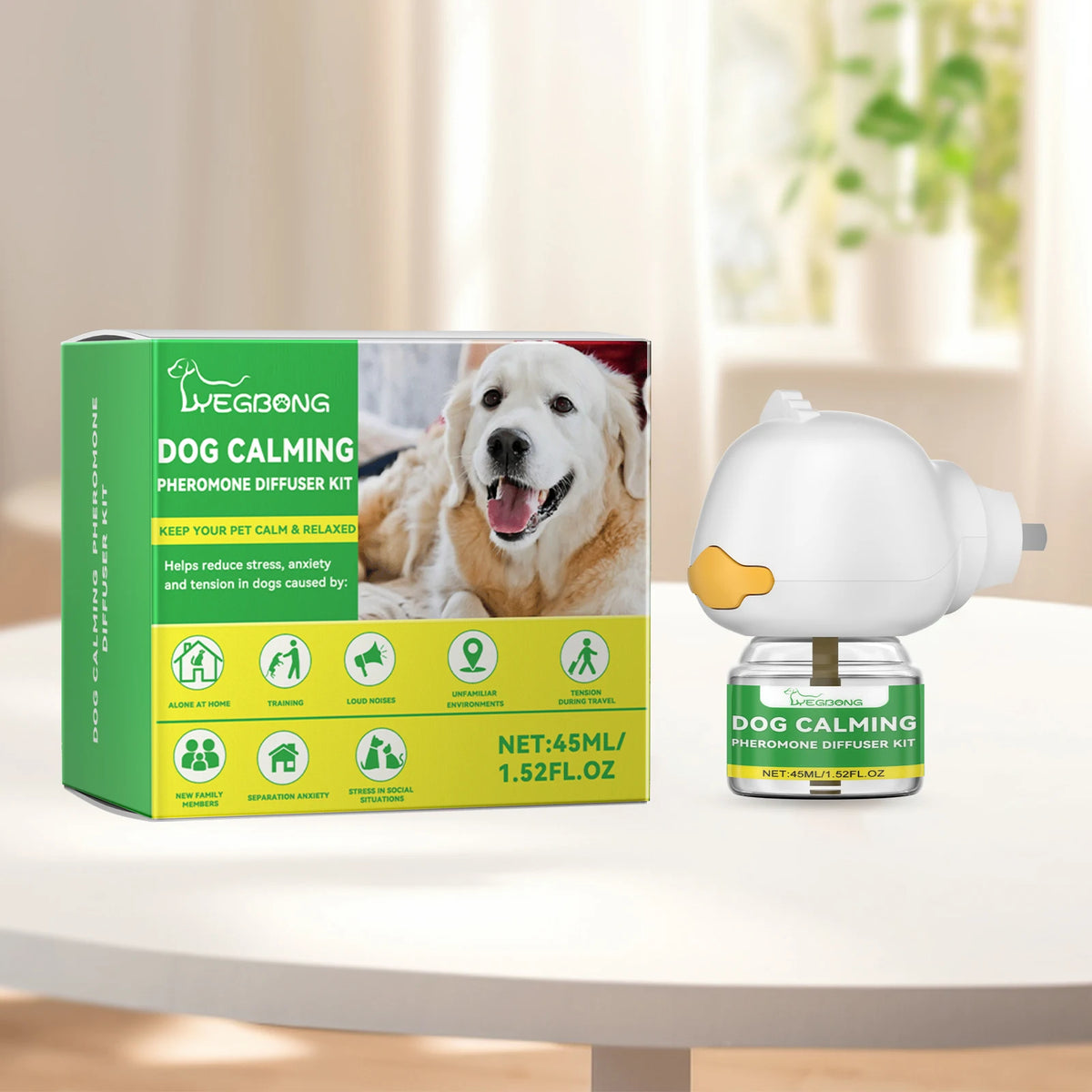 Kit Difusor Calmante Anti-Ansiedad para Perros y Gatos