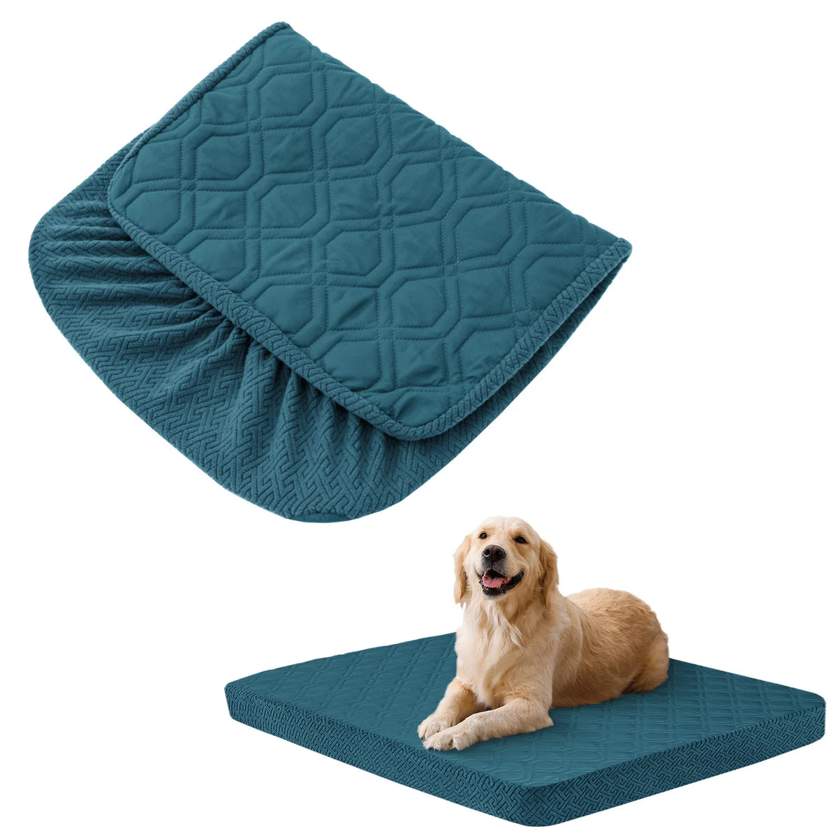 Funda de Repuesto Lavable e Impermeable para Cama de Perro