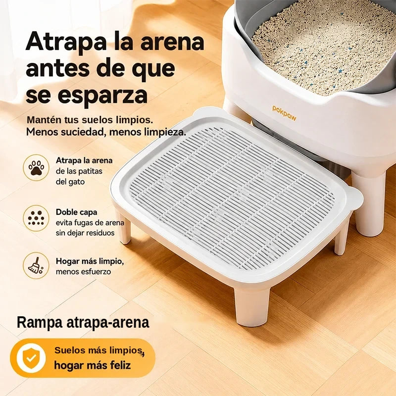 Arenero Automático Inteligente con App 72L para Gatos, Modo Gatito