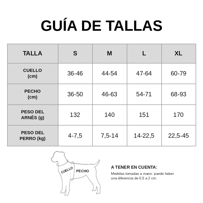 Arnés Antitirones Antiescapes con Enganche de Pecho para Perros