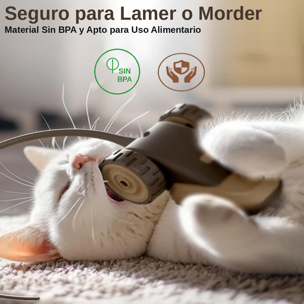 Juguete Inteligente para Gatos con 2 Modos de Movimiento Automático