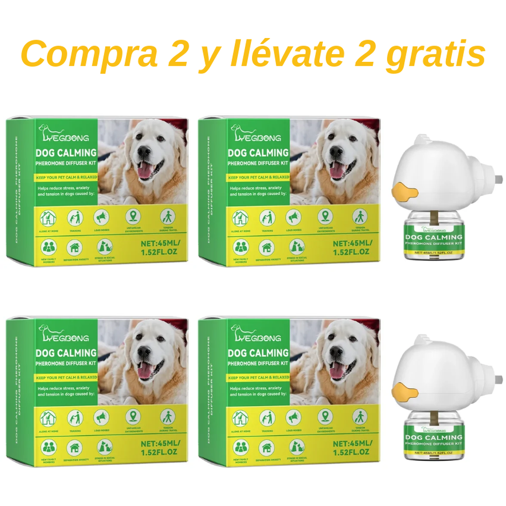 Kit Difusor Calmante Anti-Ansiedad para Perros y Gatos