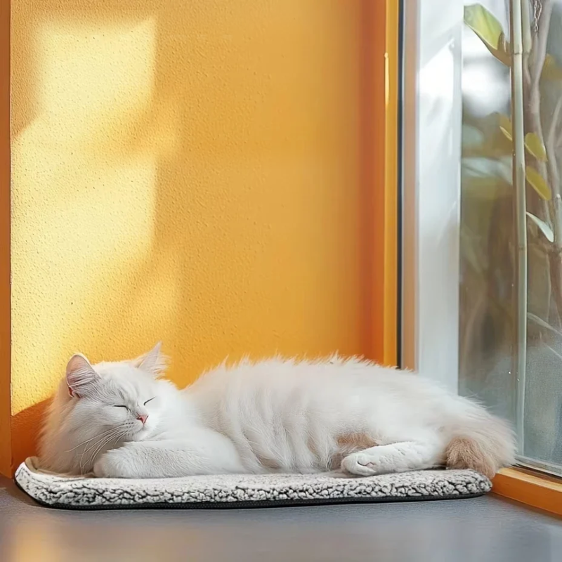 Manta Autocalentable para Perros y Gatos, Reversible y sin Enchufe